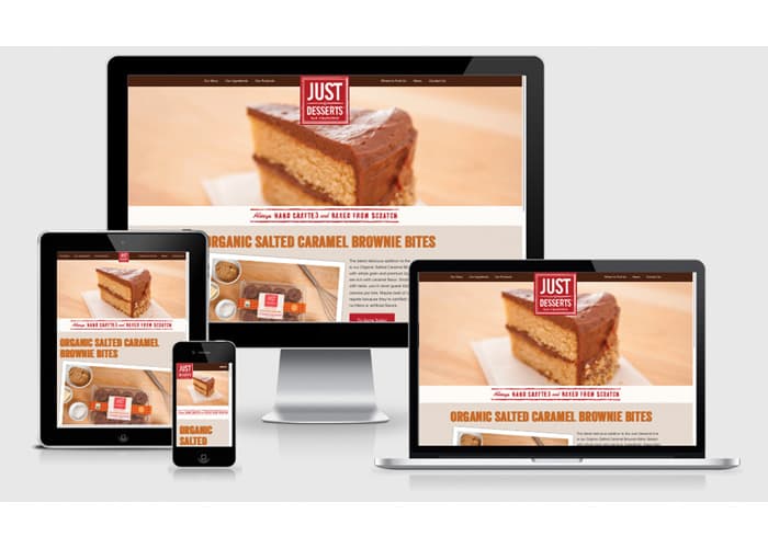 Just Desserts Website