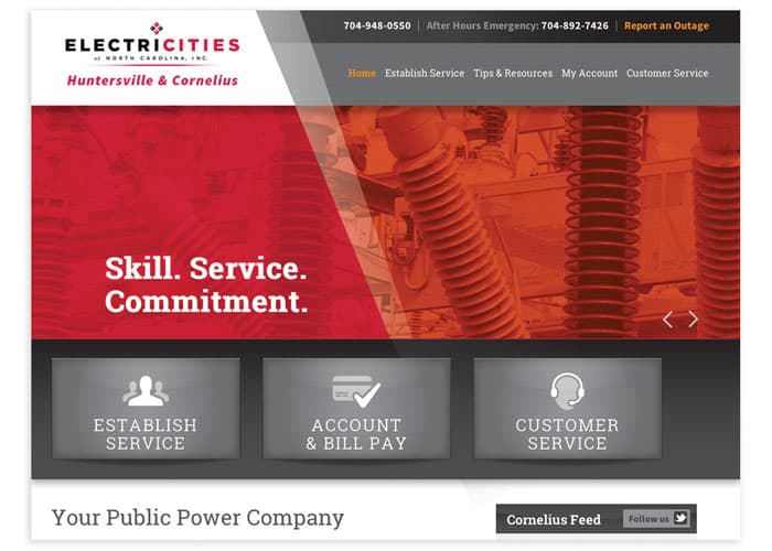 Huntersville & Cornelius Public Power