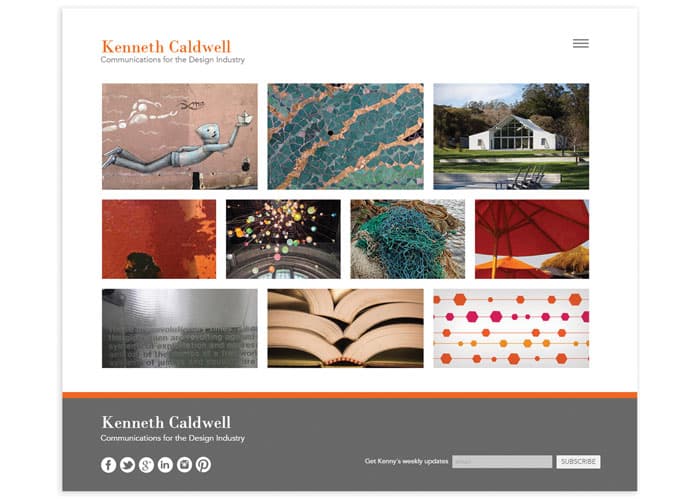 Kenneth Caldwell Communications Website