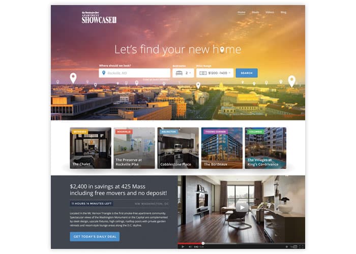 Apartment Showcase - Find Your New Home