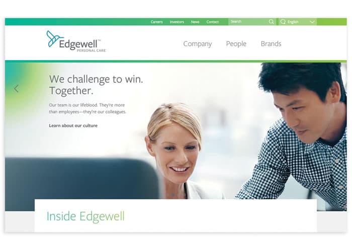 Edgewell Website