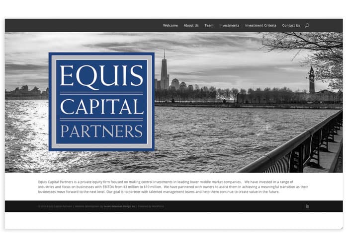 Equis Capital Partners Website