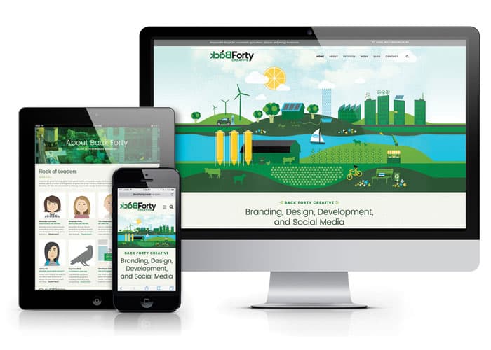 Back Forty Creative Website