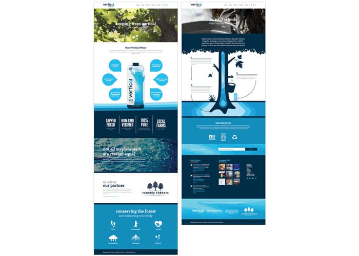 Vertical Water Website