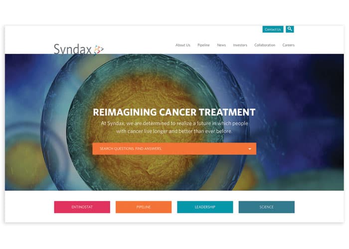 Syndax Website