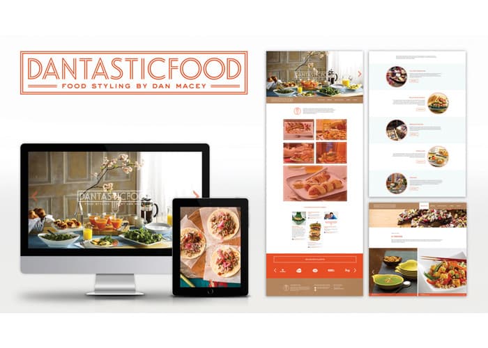 Dantasticfood: Food Styling Website