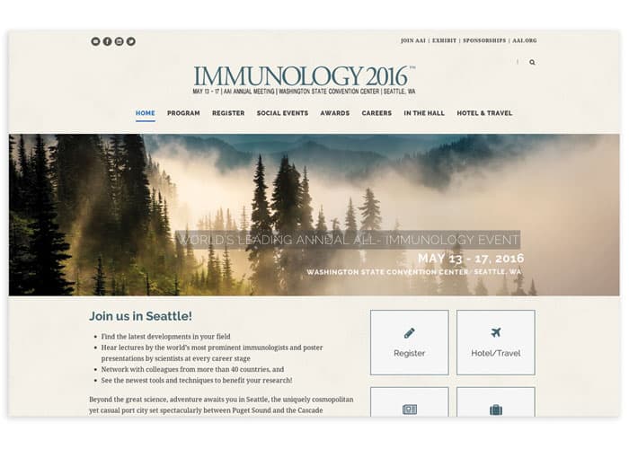 Immunology 2016™ Website