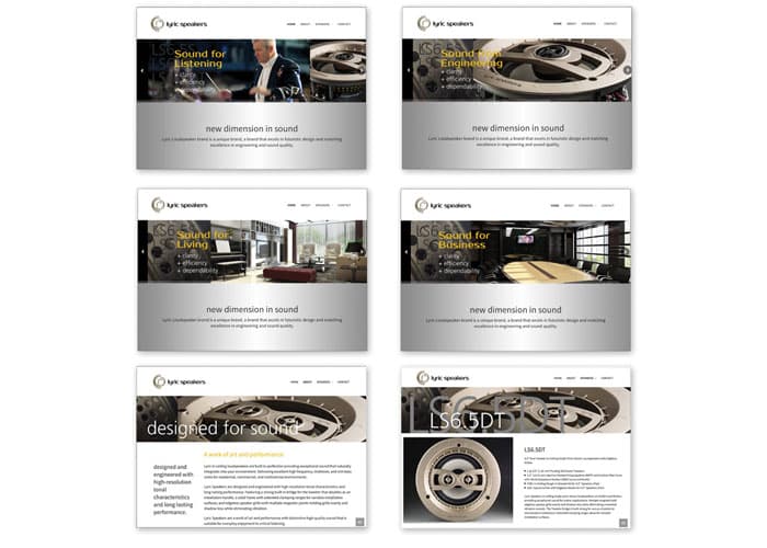 Lyric Speakers Website