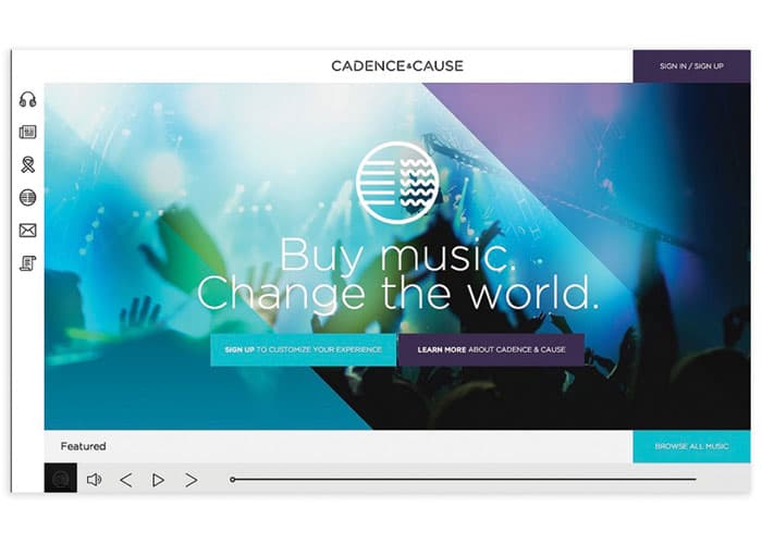 Cadence & Cause Website