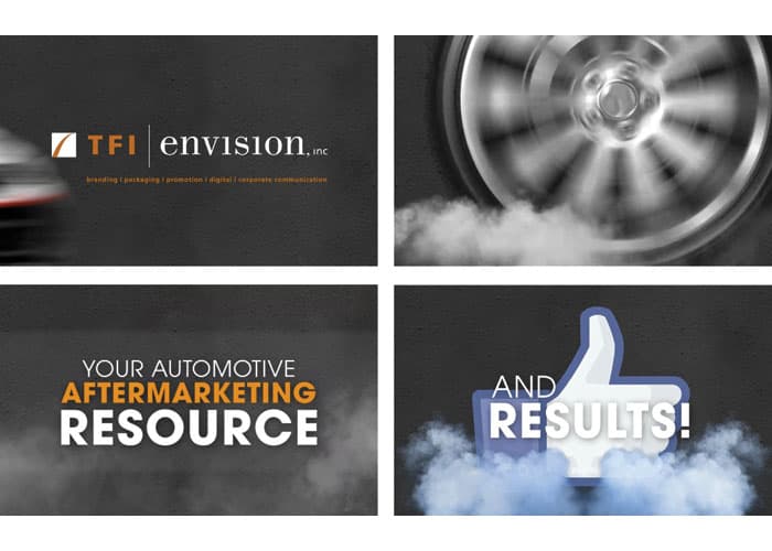 TFI Envision, Inc. Automotive Aftermarket Sizzle Reel Video