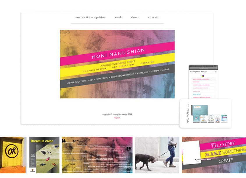 Moni Manughian - Manughian Design Website