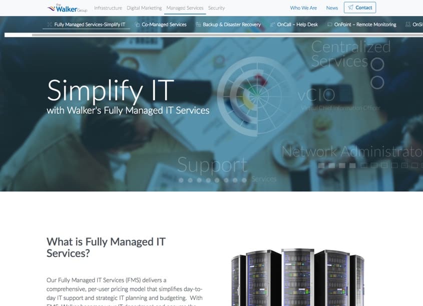 Simplify IT Landing Page