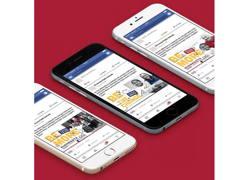 Be More Minnesota — Social Media design — by Christiansen Creative — 2020 GDUSA award winner