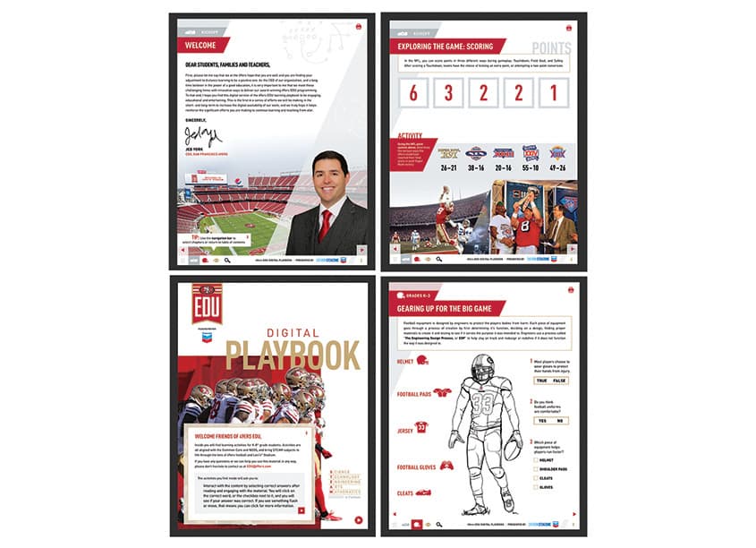 49ers STEAM Digital Playbook