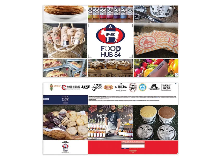 Food Hub 84 Website — Website & UX/UI Design — by Mermaid, Inc. — 2020 GDUSA award winner