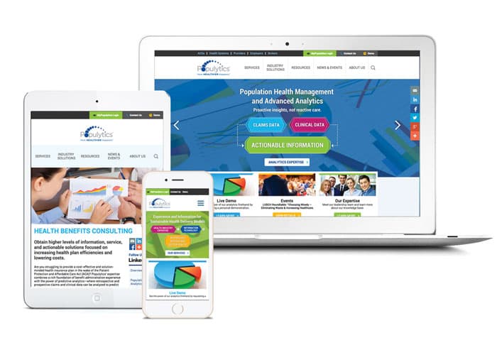 Populytics Website Design