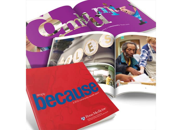 Simply Because, A 2015 Community Benefit Report