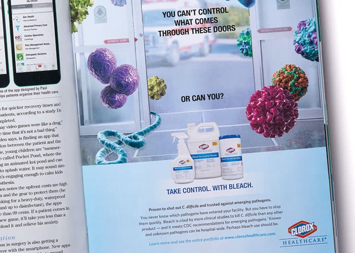 Clorox Healthcare Germicidal Bleach Campaign