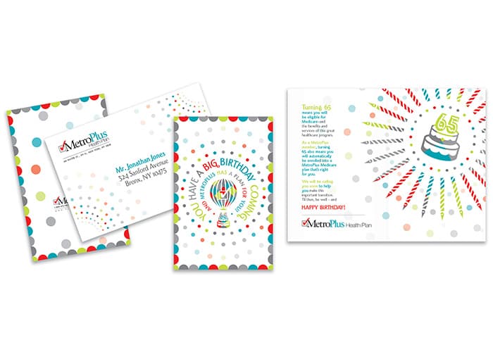 MetroPlus Seamless Medicare Enrollment Birthday Card