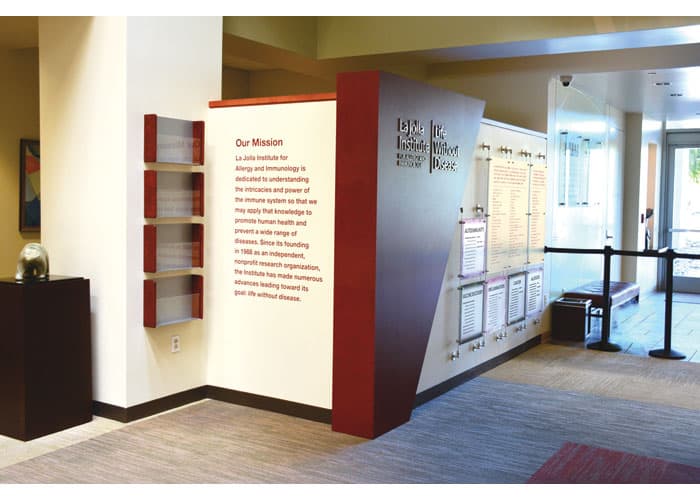Donor Recognition Interpretive Display