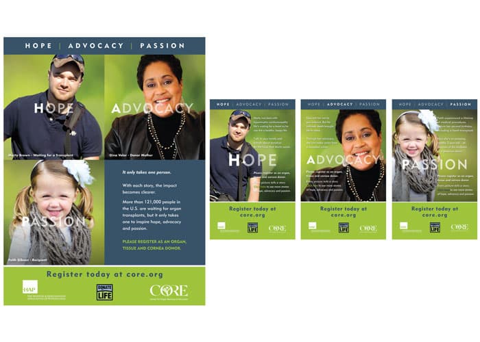 Hope, Advocacy, Passion Campaign