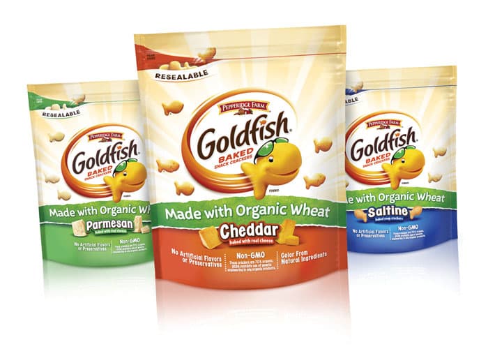 Goldfish Organic Snack Crackers