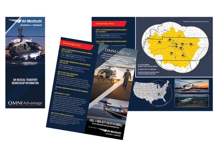 OmniAdvantage Air Medical Transport Membership Brochure