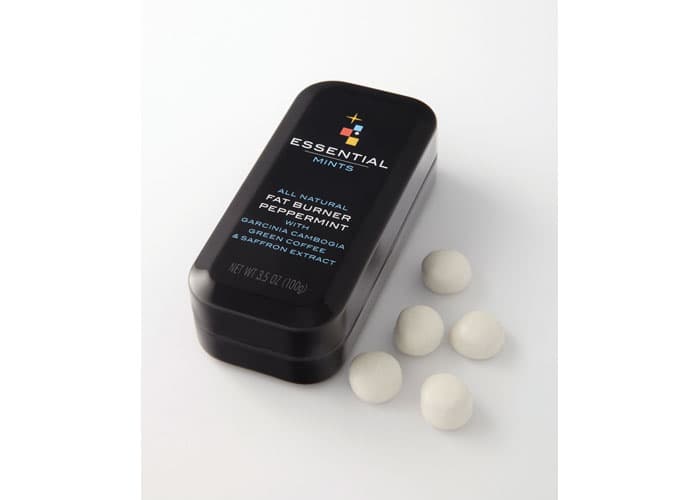 Essential Mints Fat Burner Peppermint Package Design