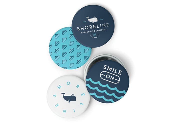 Shore Line Pediatric Dentistry Buttons