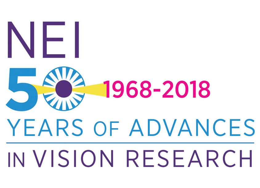 National Eye Institute 50th Anniversary Logo