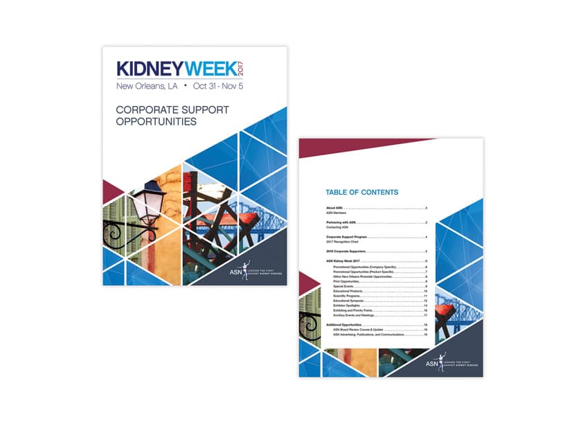 Kidney Week 2017 Corporate Support Opportunities Brochure