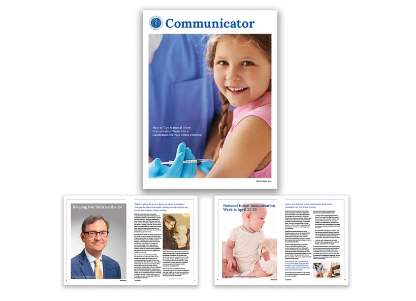 Communicator Bi-Monthly Publication — Publications & Newsletters design — by NJ Designs — 2017 GDUSA award winner