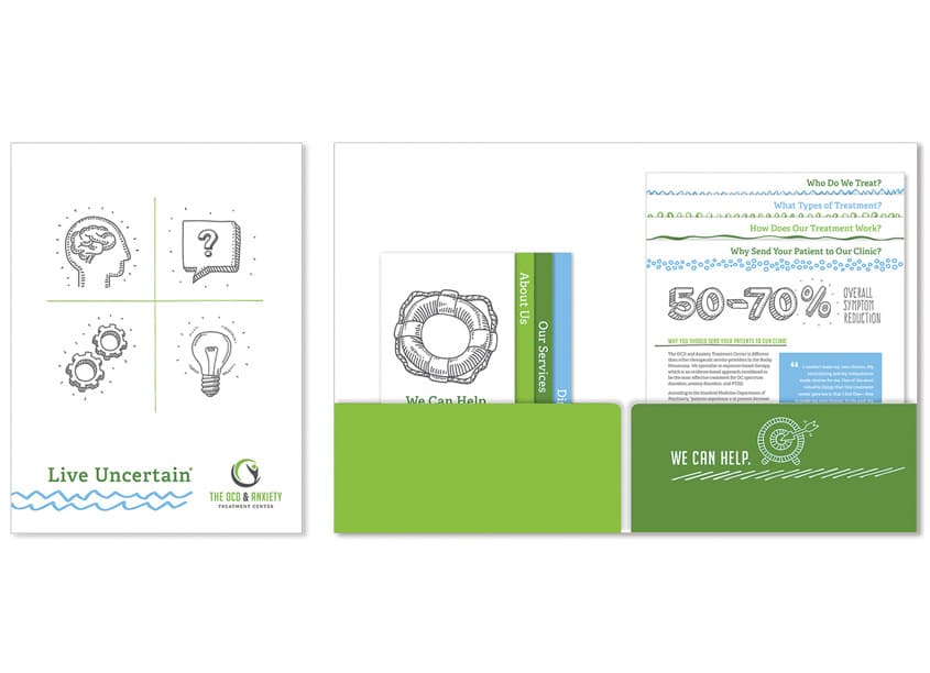 Branding and Identity Including Folder, Brochures and Inserts