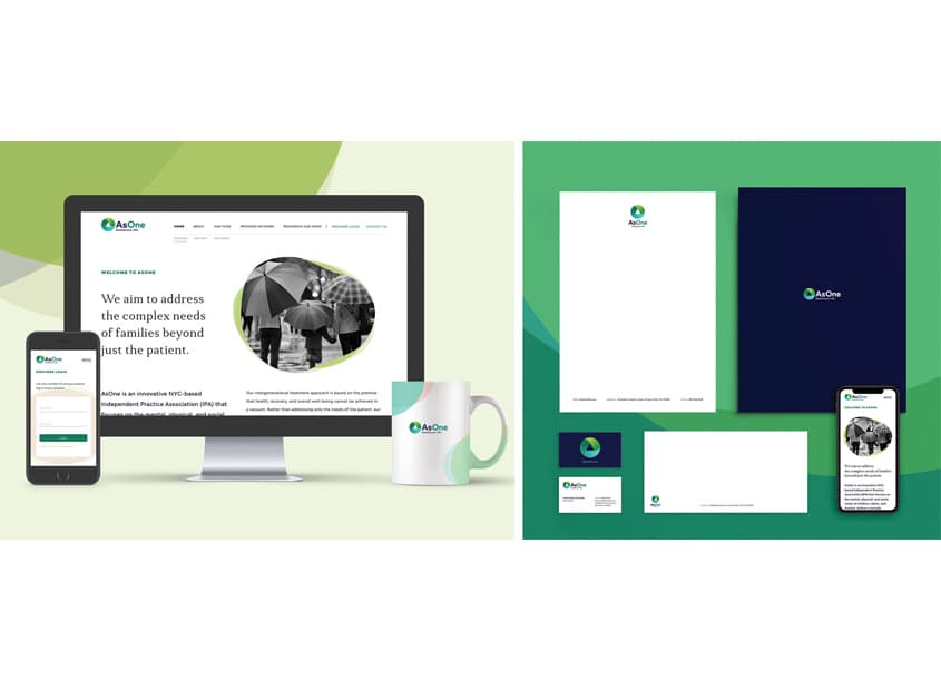 AsOne Healthcare IPA Brand Identity