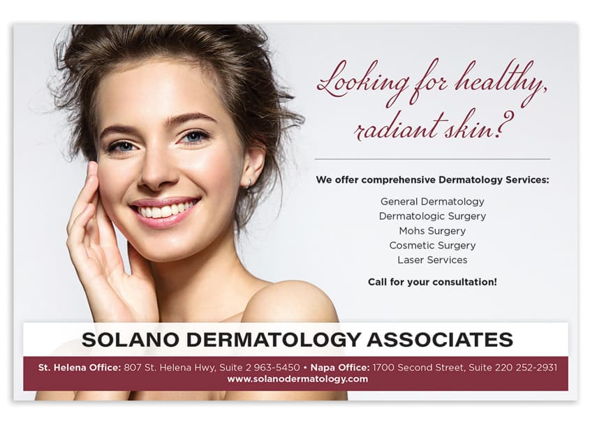 Solano Dermatology Associates Advertising