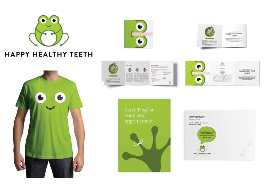 Happy Healthy Teeth Brand Identity