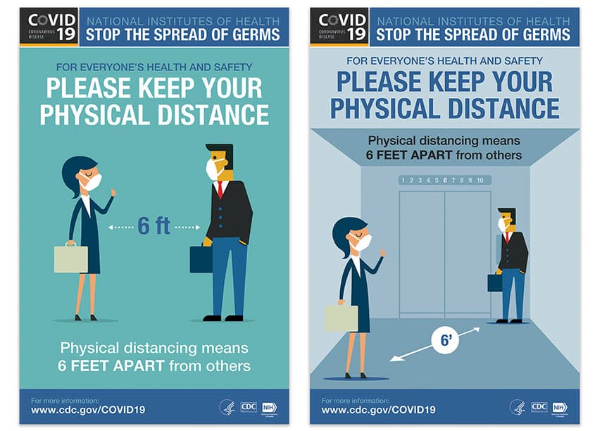 NIH COVID-19 Information – Distancing