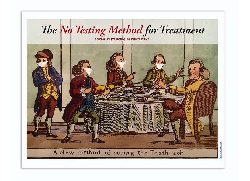 The No Testing Method for Treatment in Dentistry — Health & Wellness design — by Bonavita Design LLC — 2020 GDUSA award winner