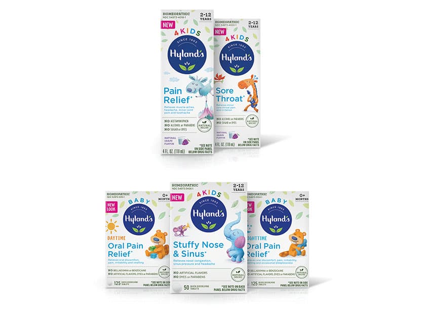 Hyland’s 4 Kids Package Design