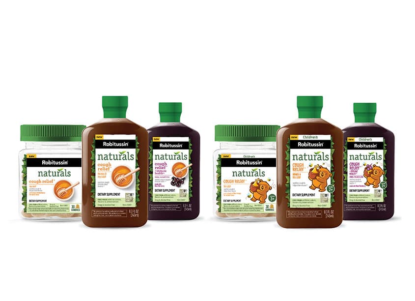 Robitussin Naturals Package Design