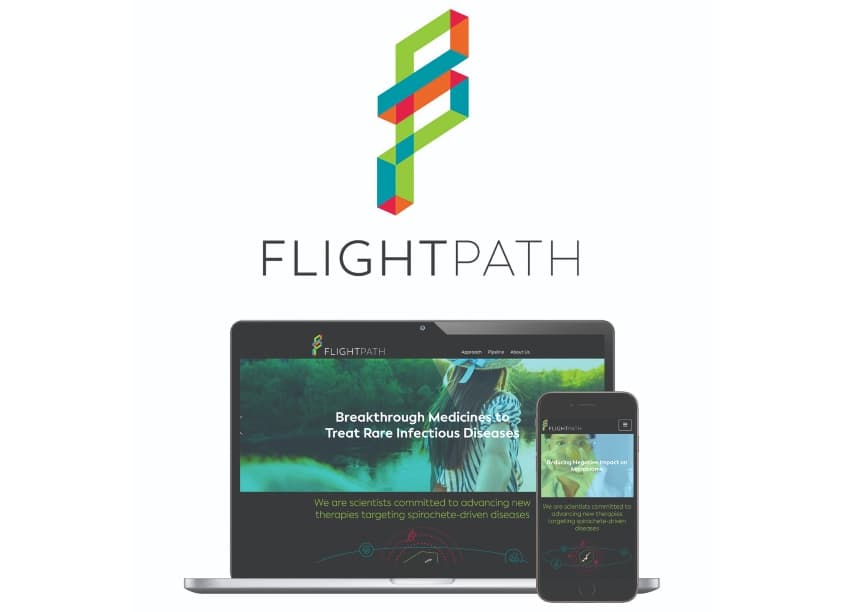 Flightpath Biosciences Website — Health & Wellness design — by Argus — 2021 GDUSA award winner