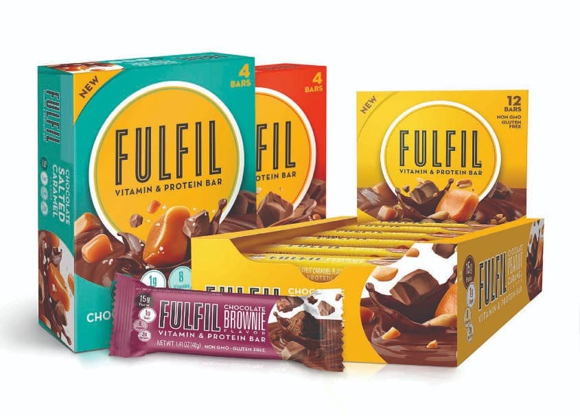 FULFIL Nutrition Vitamin & Protein Bar Package Design — Health & Wellness design — by Smith Design — 2021 GDUSA award winner