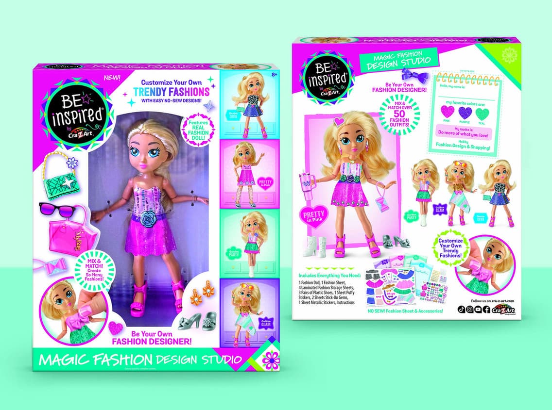 Be Inspired Magic Fashion Doll