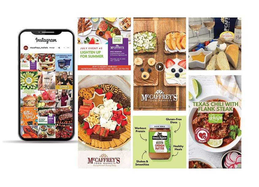 McCaffrey's Summer Social Media Campaign