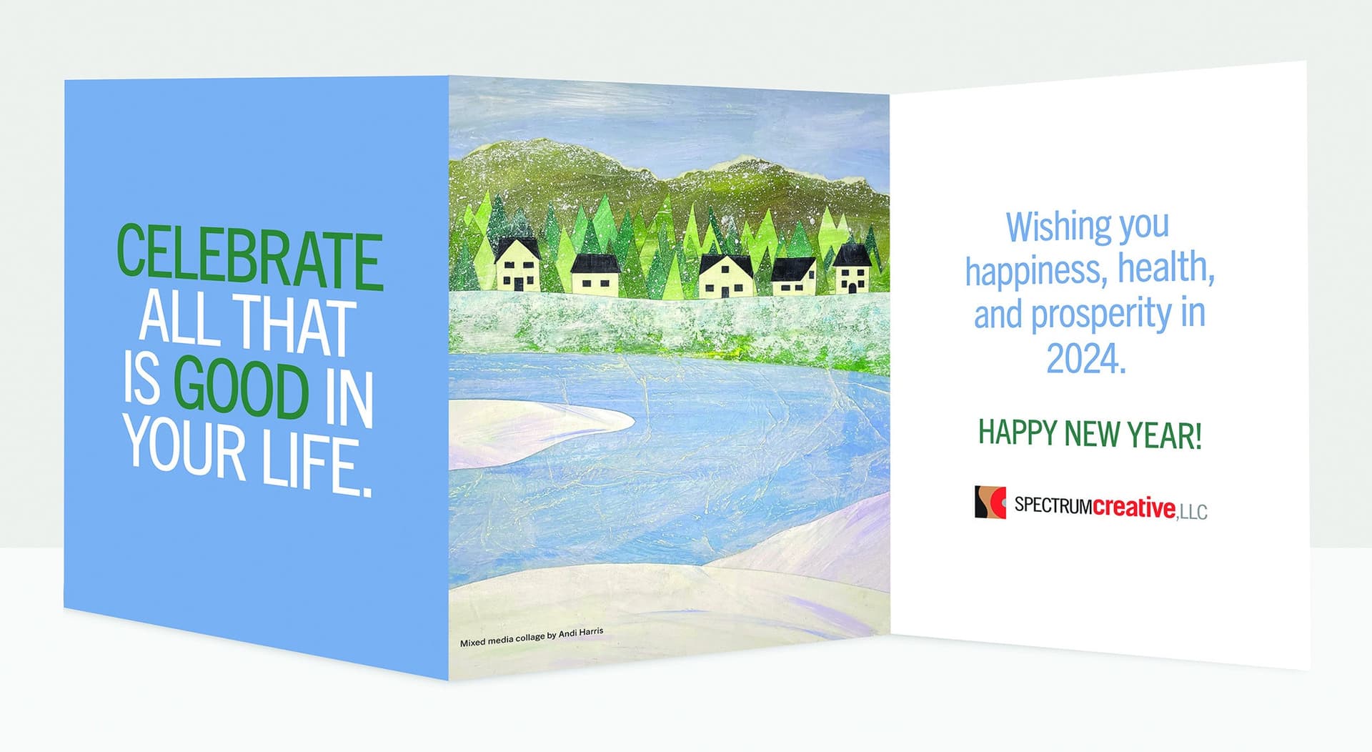Spectrum Creative 2024 New Year's Card