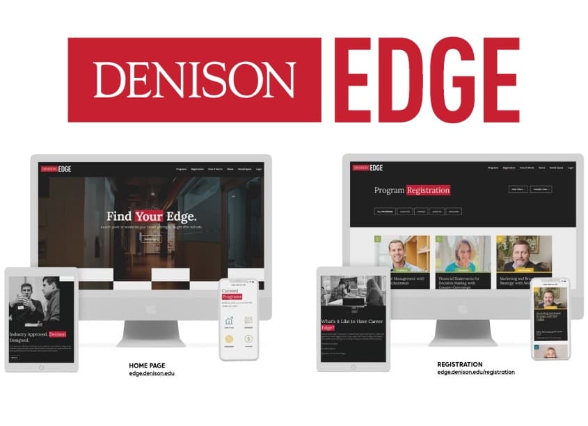 Denison Edge Website Redesign