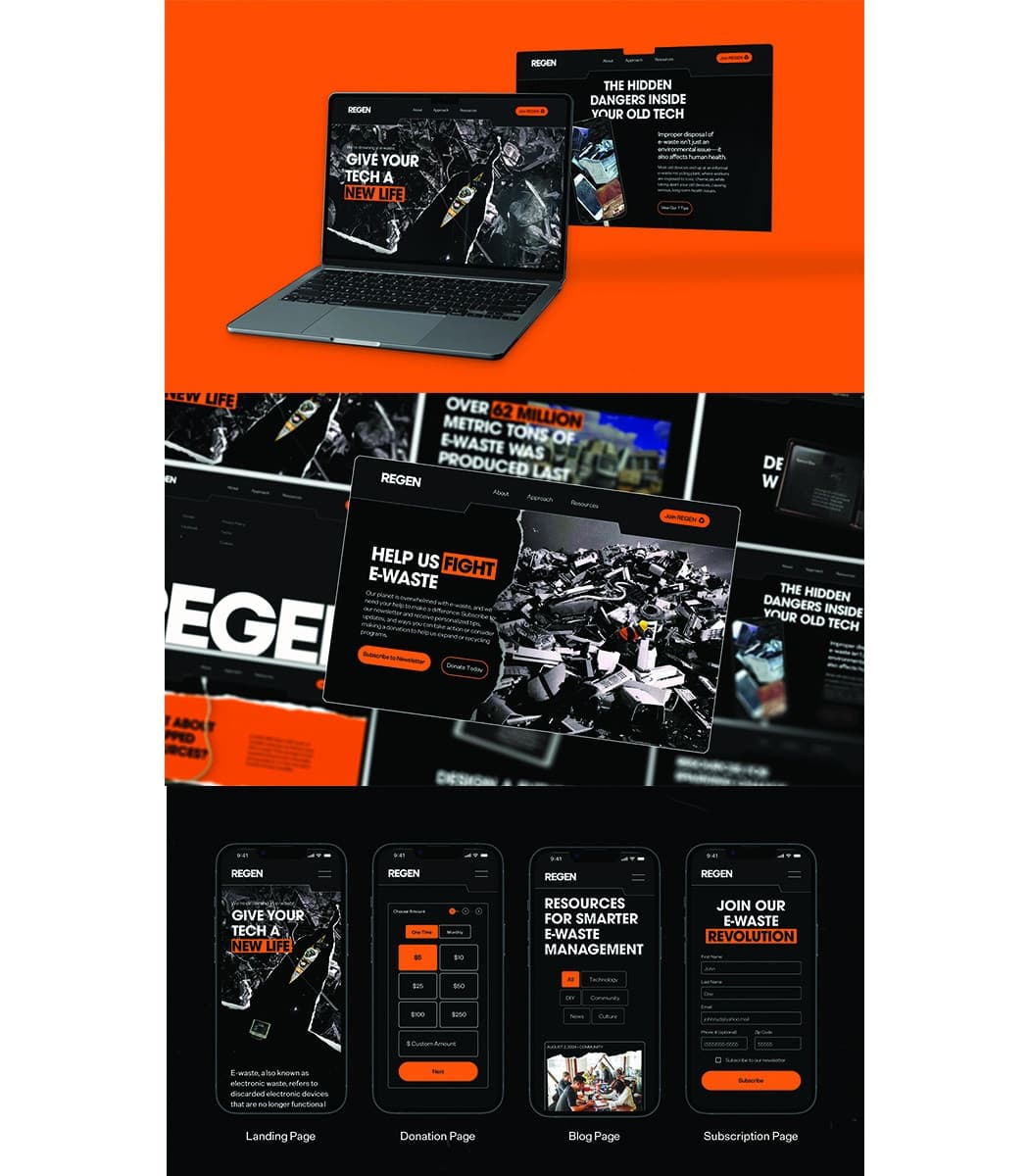 REGEN – Conservation Microsite Student Project