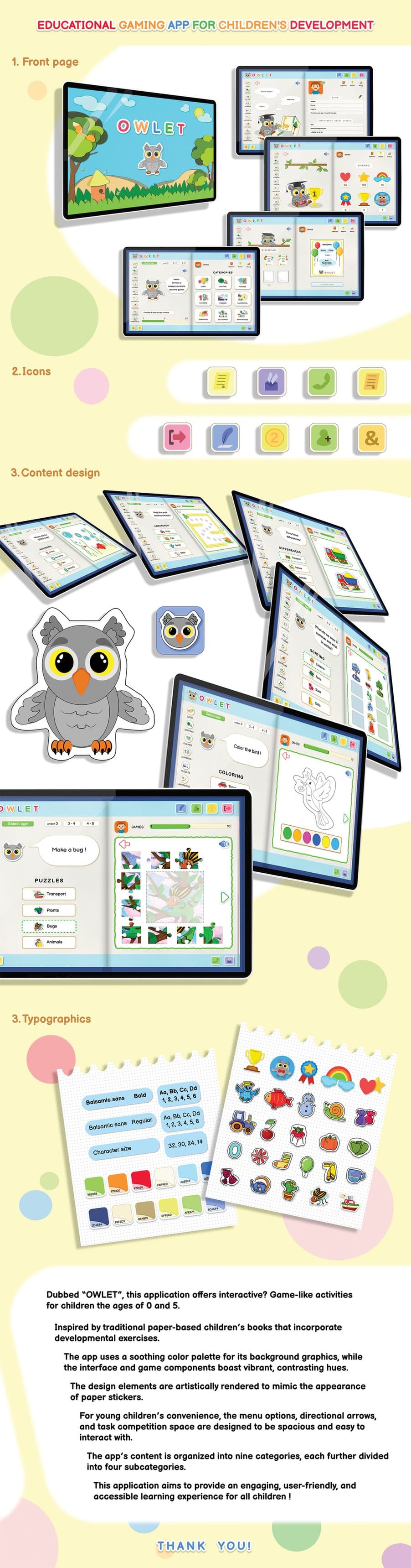 Educational Gaming App For Children's Development