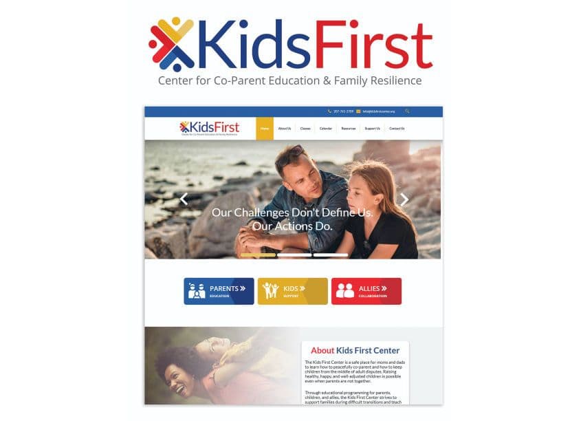 Kids First Center Logo Redesign