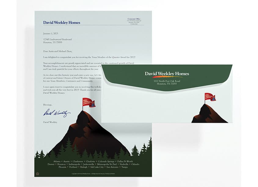 2022 Annual Awards Congratulatory Letter